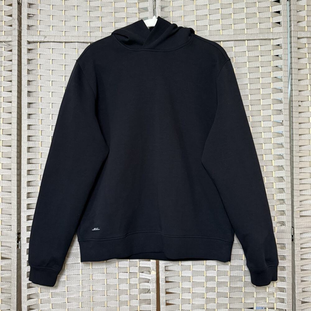 BYLT Premium Basics ROAMKNIT HOODIE Men’s M Black Ultra Soft Comfort Long Sleeve